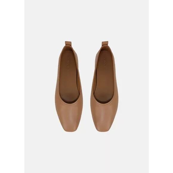 Vince Vivian Leather Ballet Flat Size 6.5M - Picture 2 of 6